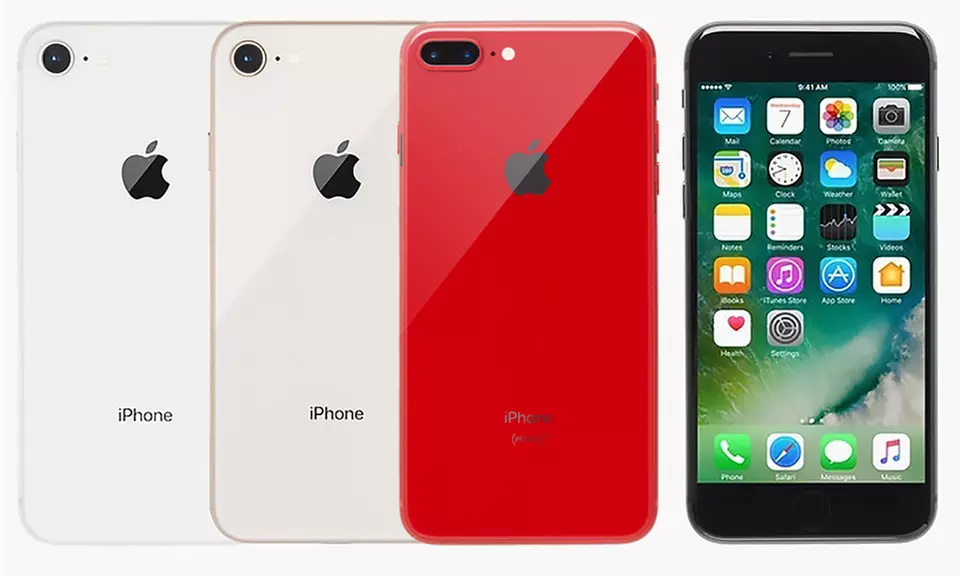 Apple iPhone 8 64GB or 256GB (GSM Unlocked)(Refurbished A-Grade) with 1 Year Warranty - Primary Image