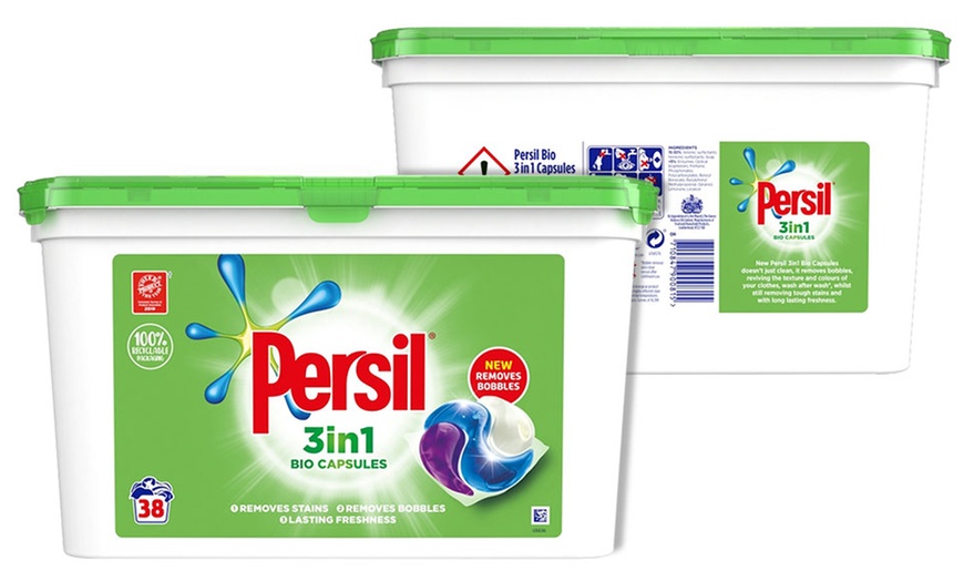 Image 12: Three or Six Packs of Persil Caps 38W Triotube 24.5ml