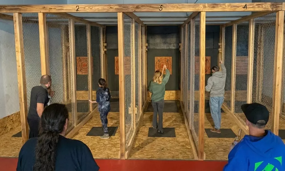Axe Throwing Experience Game On NW – Digital Lanes
