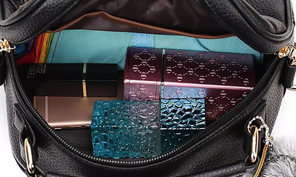 Sac à main poignée et anse Naomi, 3 coloris au choix - Second Medium