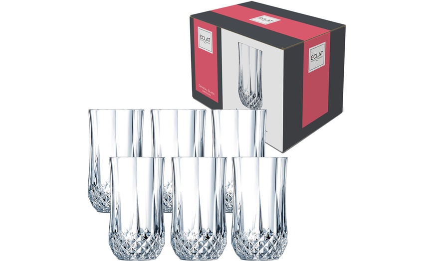 Image 13: 6 or 12 Crystal Tumbler Glasses