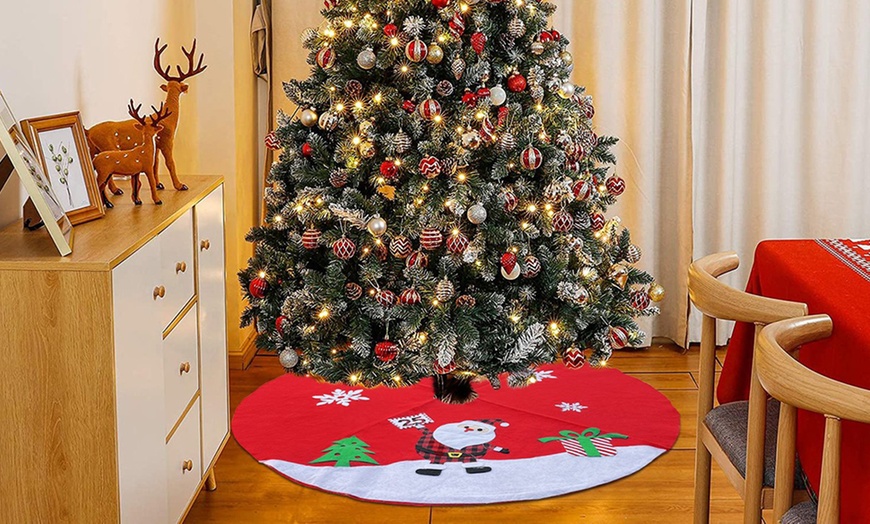 Tapis Sapin de Noel Groupon