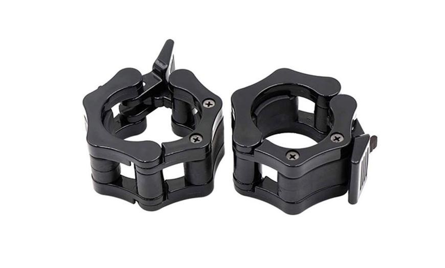 Image 5: Barbells Muscle Clamp Bar Locks