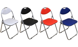 Padded Folding Desk Chair