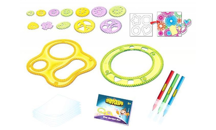 Image 2: Hasbro Spirograph Pro Artist Set