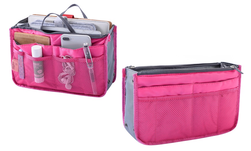 Image 5: 1 o 2 organizadores para bolso con múltiples compartimentos