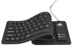 Flexible Foldable Portable Roll-Up USB Silicone Keyboard - Image 2