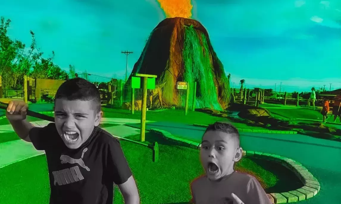 Mini Golf with Mellow Mushroom Cape Coral Pizza, Drinks & Play Cards