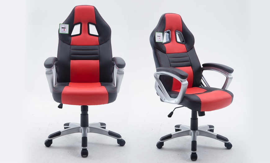 Image 4: Racing-Style Office Chair