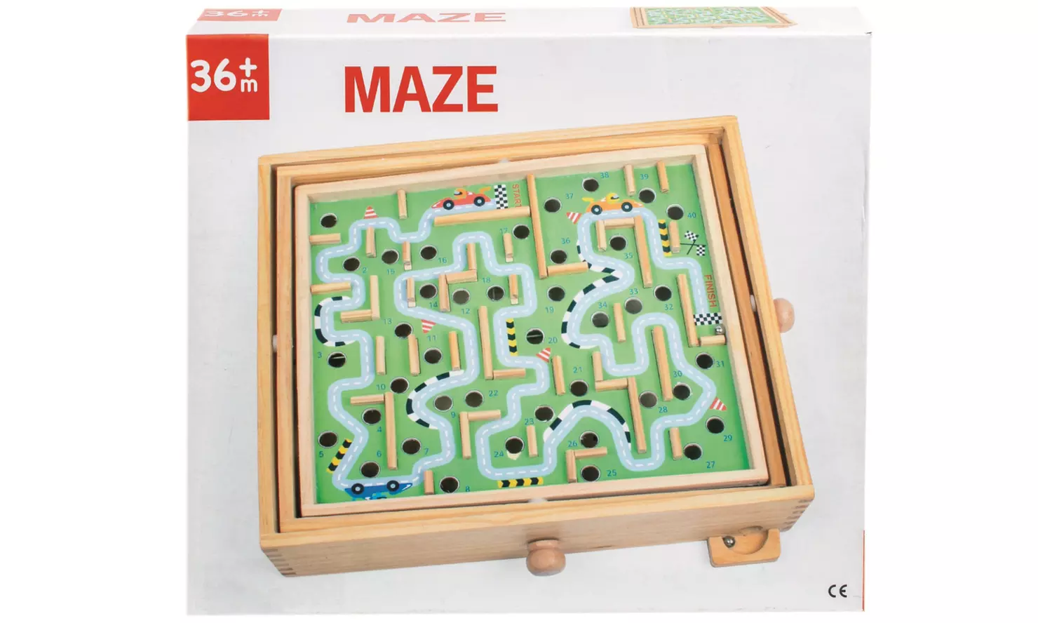 Labyrinthe en bois pour enfants - Primary Image