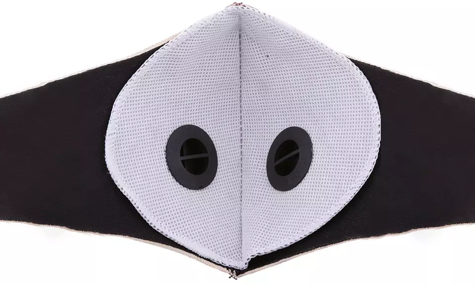 One, Two, Four or Eight Reusable Double Filter Dust Face Masks - Image 5