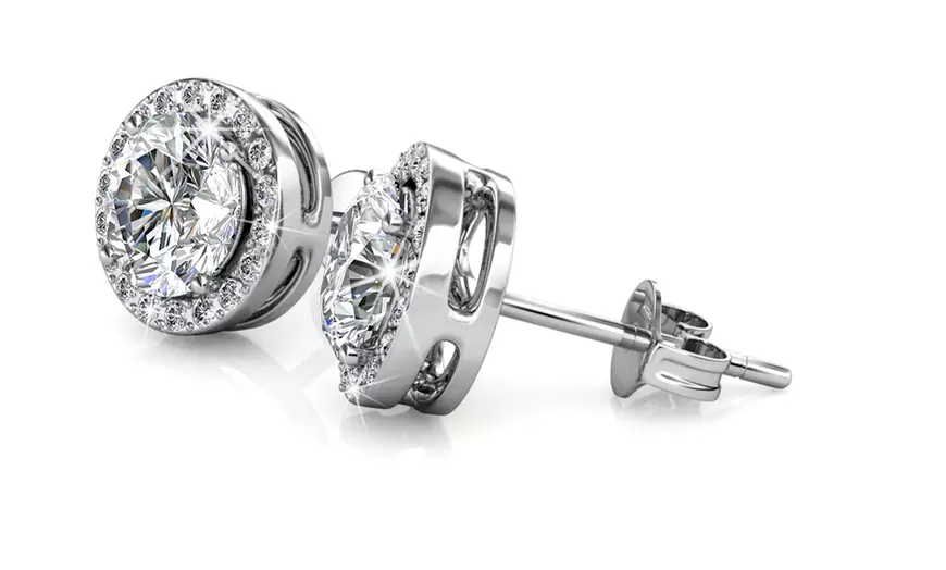 Image 4: Oorbellen 'Sophia' met Swarovski®-kristallen