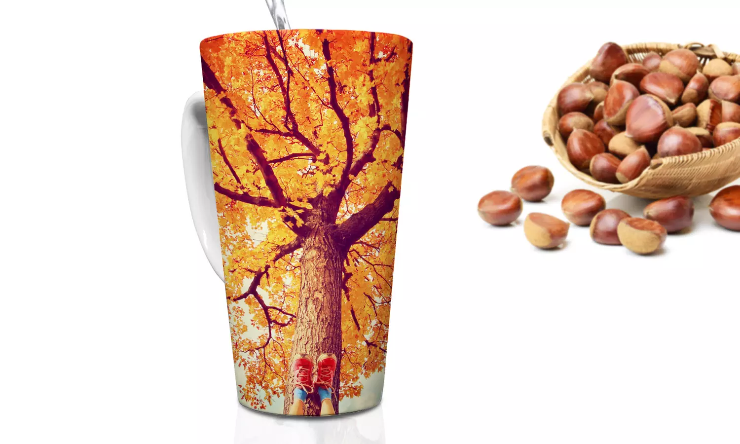 Personalisierte Latte-Tasse