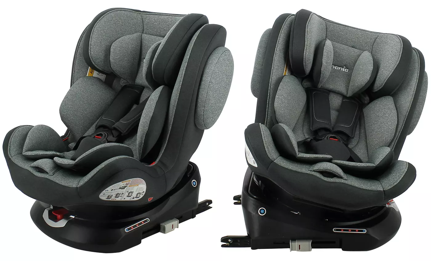 Siège Auto Isofix Nania ENO rotatif 360° groupe 0+/1/2/3 (0-36kg), dos à la route 0-18kg, livraison offerte - Primary Image