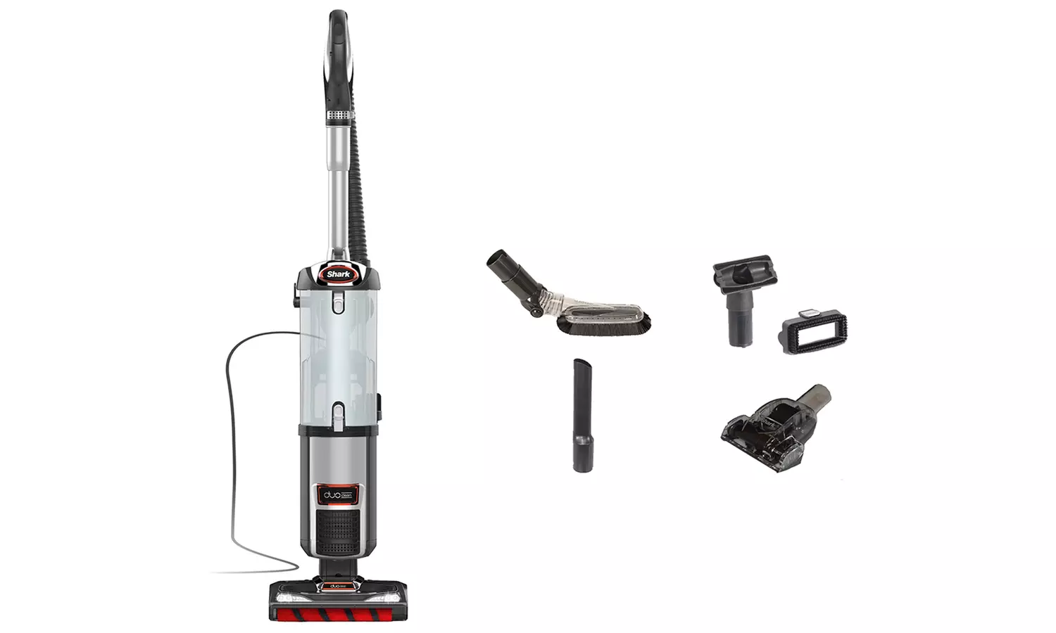 Shark DuoClean NV202 Slim Upright Vacuum with 4-Piece Pet Tool Accessories (New) - Primary Image