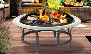 Stainless Steel Acapulco Fire Pit Bowl