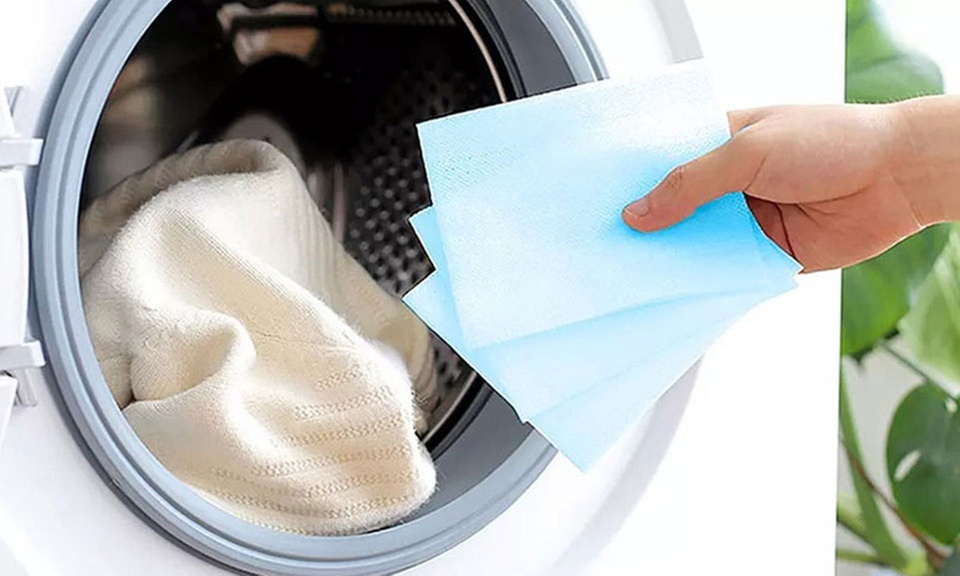 Confezione da 90 fogli di detersivo solubile ecologico