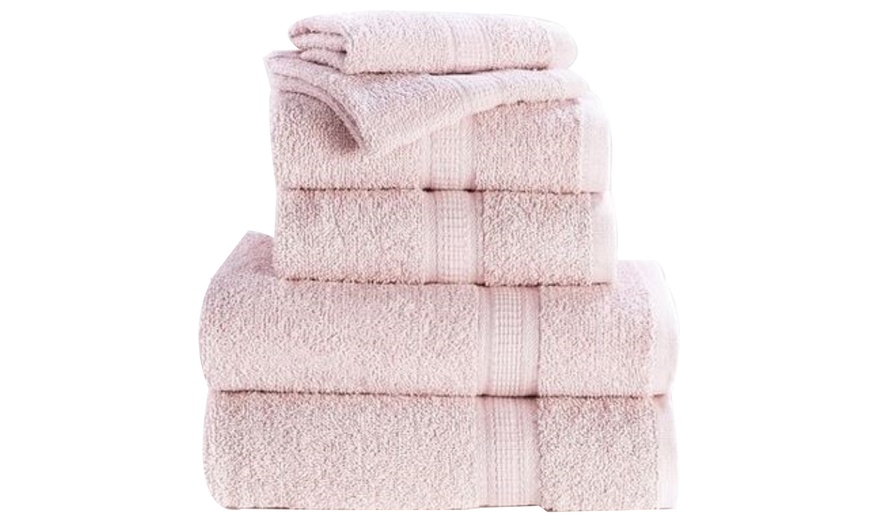 Image 8: Six-Piece Cotton Towel Bale Set