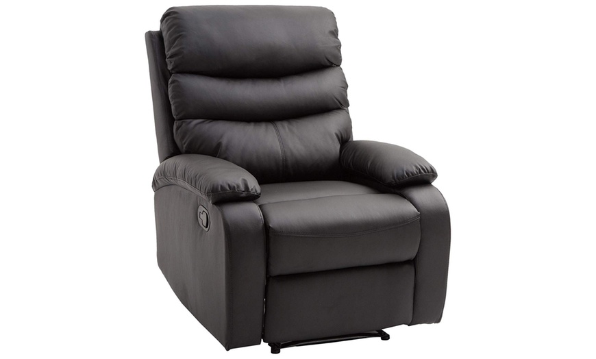 Image 8: Padded Recliner Armchair