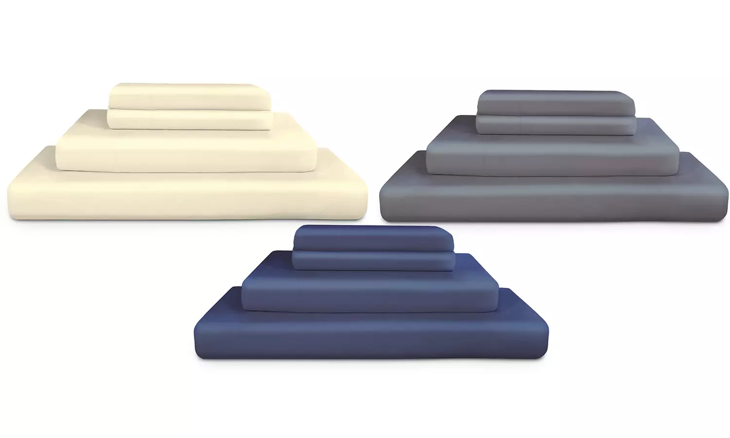 600TC 100% American Supima Cotton AURAA Comfort Sheet Set - Primary Image