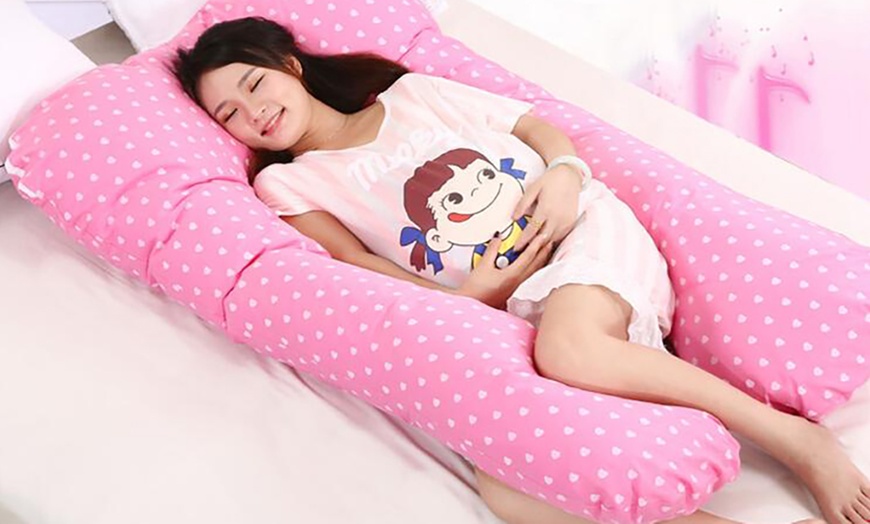 Image 3: Full-Body Contour Pillow