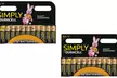 12, 24, 36 ou 72 piles alcalines AA et AAA Simply de Duracell - Second Medium