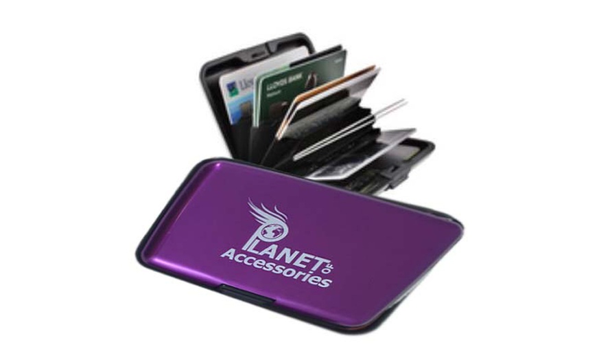 Image 13: One or Two Aluminium Card Wallets