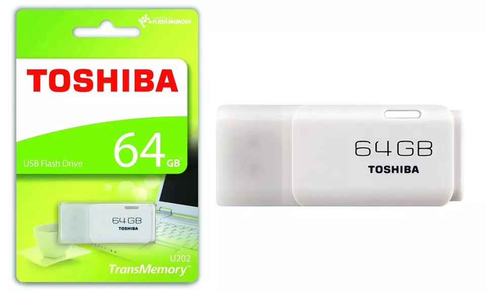 16GB, 32GB or 64GB Toshiba USB Flash Drive Stick - Image 4