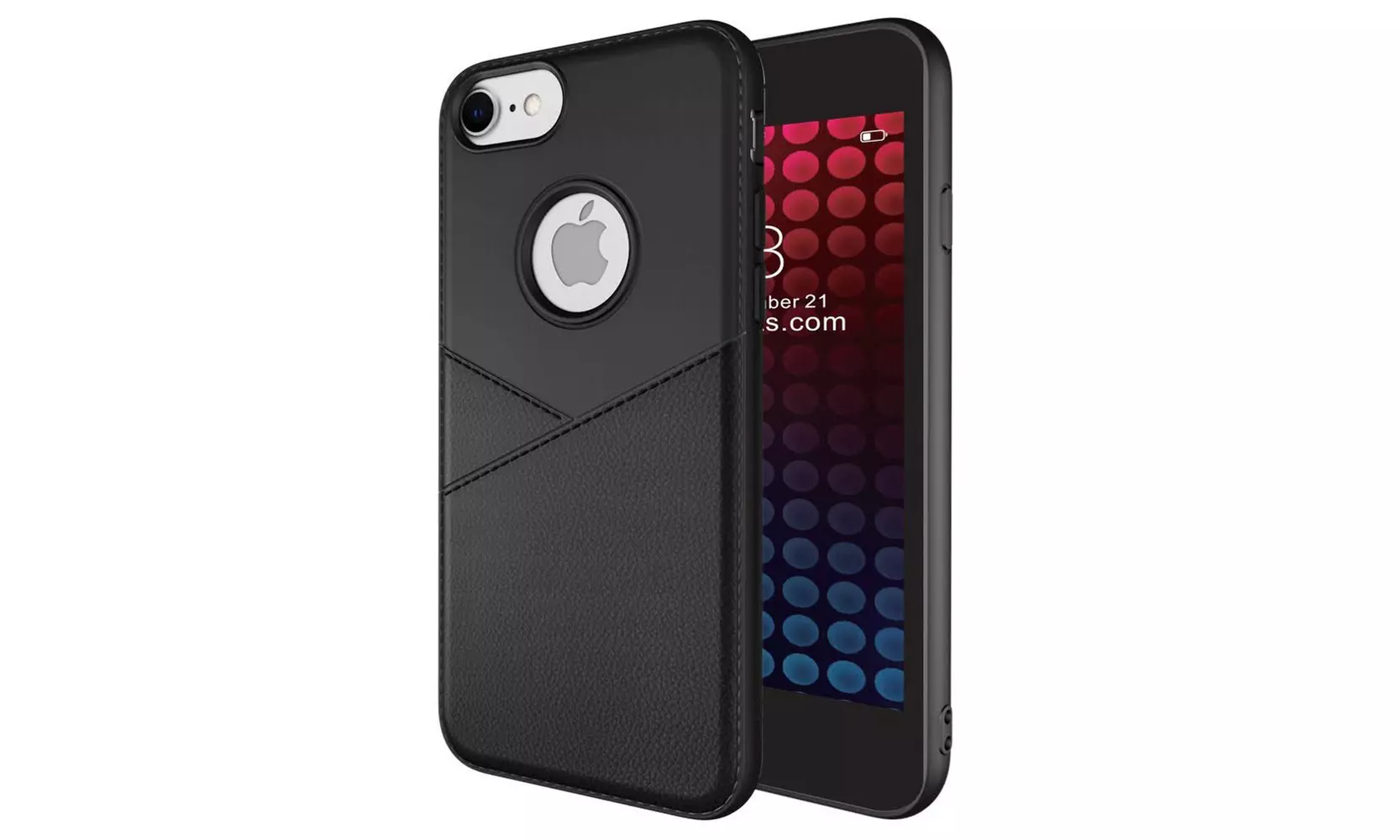 Waloo Silicone Textured Case for iPhone 6/7/8, 6/7/8 Plus, X/XS, XR, & Xs Max