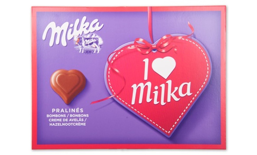 Image 1: Personalised Milka Chocolate Box