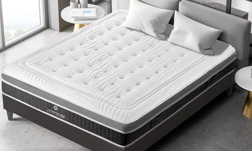 Matelas "Elegance" à mémoire de forme avec sommier et accessoires en option, livraison offerte - Primary Image