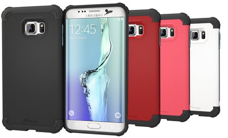 RooCASE Slim Fit ExecTough Military-Grade Case for Galaxy S6 Edge Plus