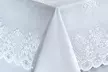 Lot nappe et surnappe en dentelle au style rétro, dimensions et coloris au choix - Second Medium