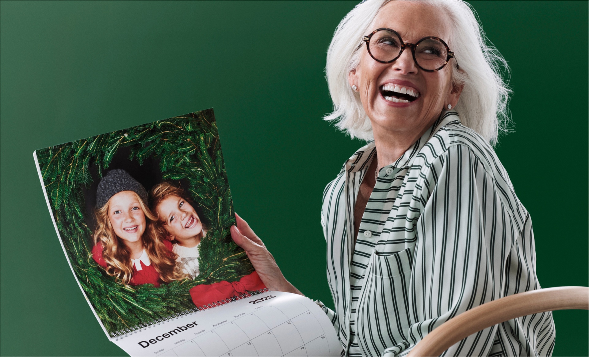 One, Two, or Five Personalized 12-Month Wall Calendars from Shutterfly