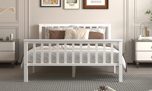 Solid Pine Wood Bed Frame