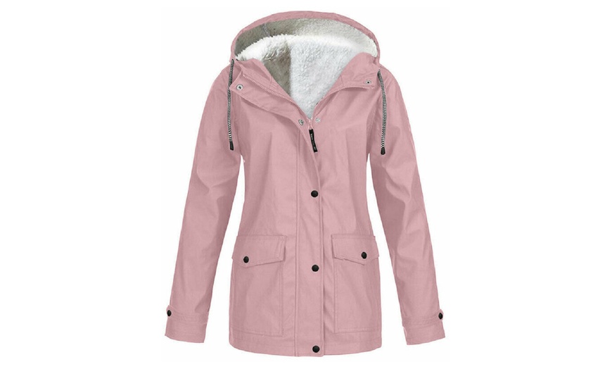 Image 4: Women's Fleece-Lined Raincoat