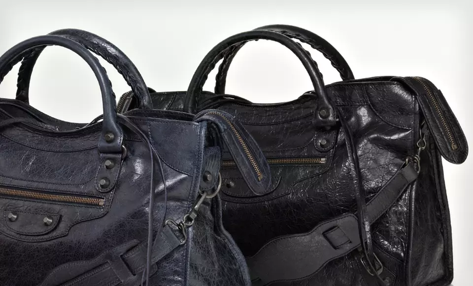 $1,119.99 for a Balenciaga City Classic Bag in Black or Dark Night ($1,545 List Price) - Second Medium