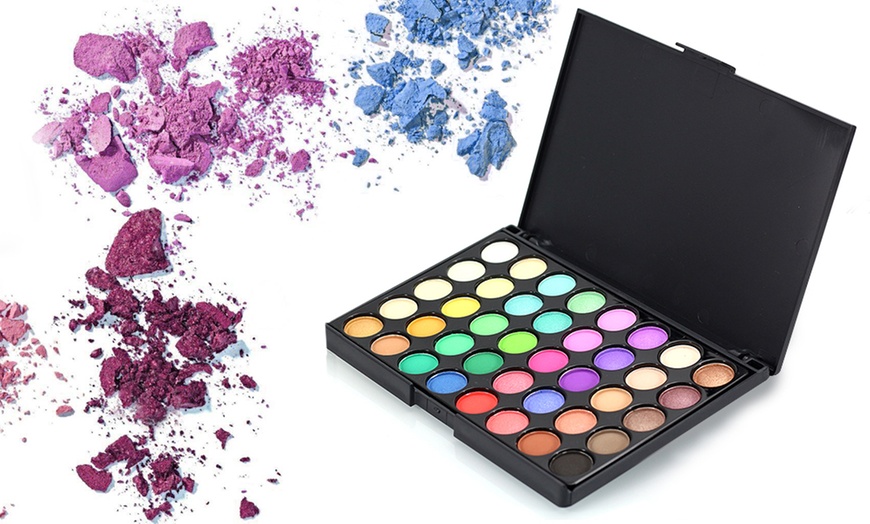 Image 5: 40-Shade Eye Shadow Palette