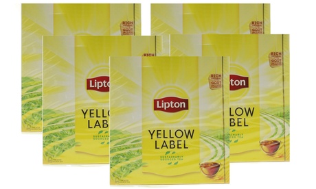 10 confezioni di Tè Lipton Yellow Label