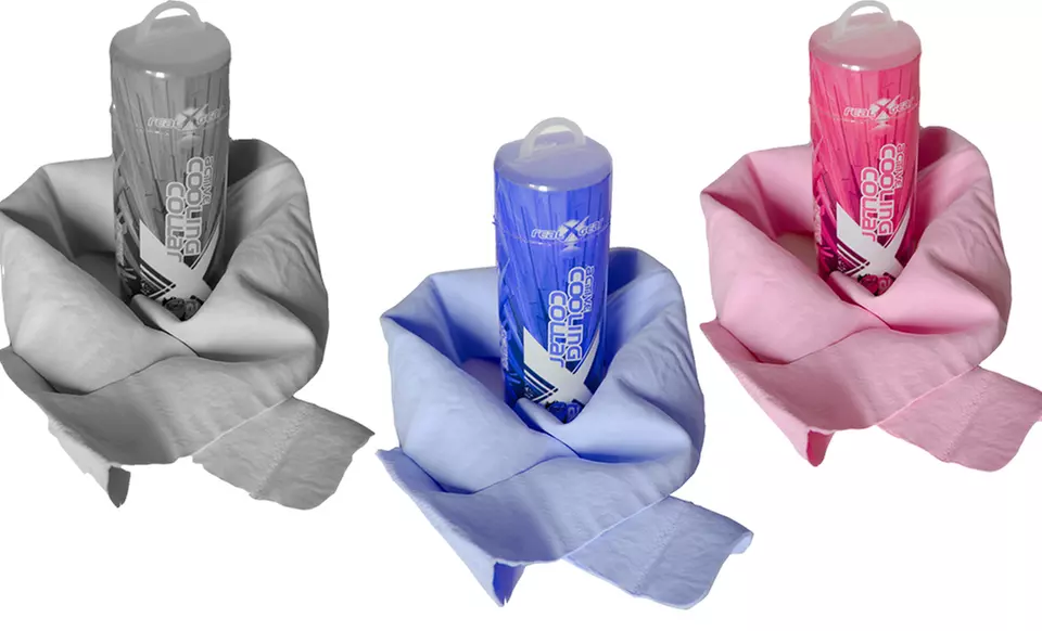 RealXGear Xtreme Cooling Towel in Blue, Pink, or White. Free Returns. - Primary Image