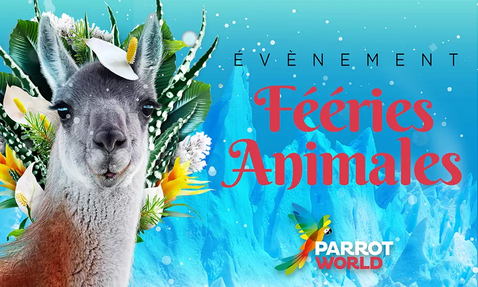 1 entrée adulte ou enfant au parc animalier Parrot World (jusqu'à 22% de réduction) - Primary Image