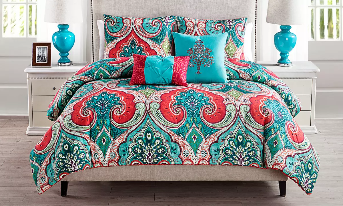 Casa Re’al Reversible Comforter Set - Primary Image