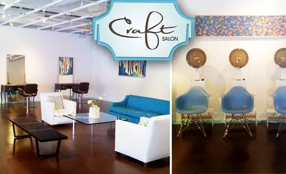 $65 Haircut, Style & Mani-Pedi at Craft Salon ($140–$160 Value) - Primary Image