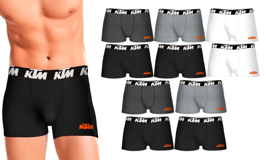 Image 1: Set di 10 boxer basic da uomo KTM