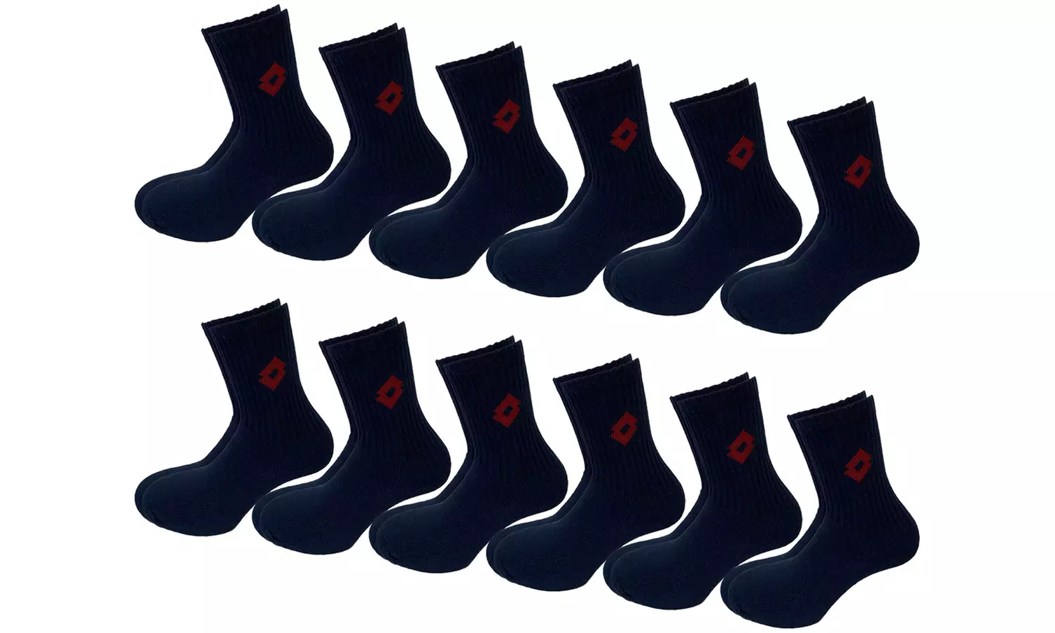 6, 12 o 15 paia di calzini sportivi Sergio Tacchini o Lotto