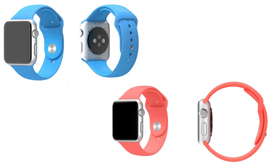 Image 11: Silicone Band for Apple Watch