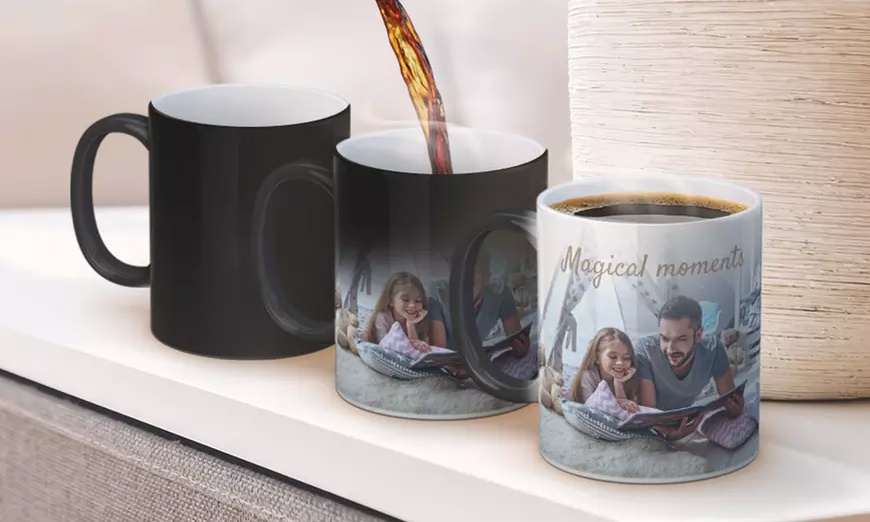 Image 1: One or Two Personalised Mugs from Photo Gifts