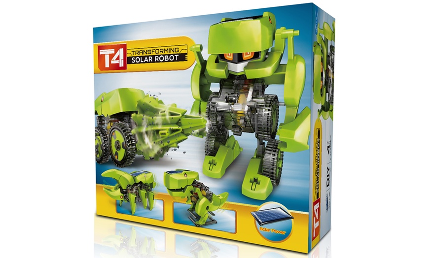 Image 1: T4 Transforming Solar Robot