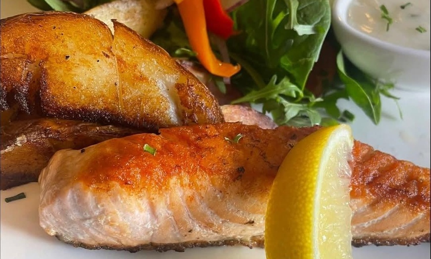 Image 2: Dine in Style: Two-Course Meal & Drink for One, Two, or Four