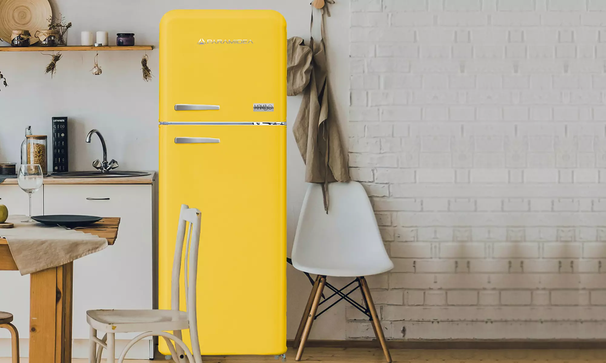 Frigorifero ventilato a doppia porta Pyramidea